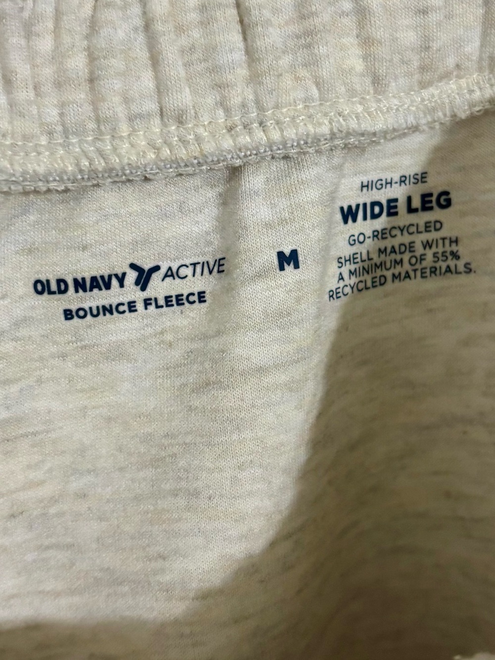 ❤️‍🩹 Old Navy Bounce Fleece High Wasted Wide Leg Pants Medium - Picture 7 of 7